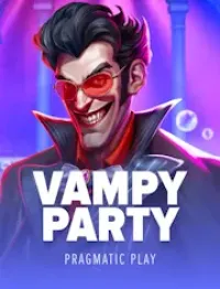 vampy party slot logo
